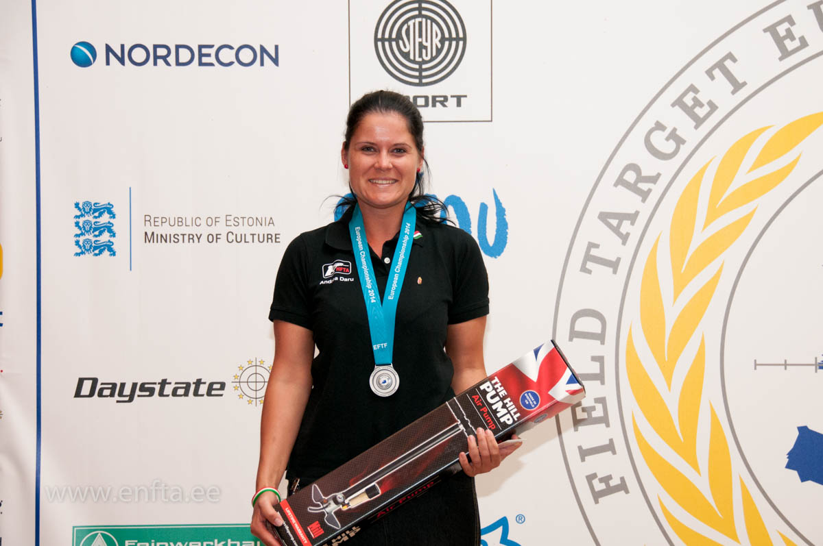 Category PCP class Lady 2nd place - Andrea Daru HU